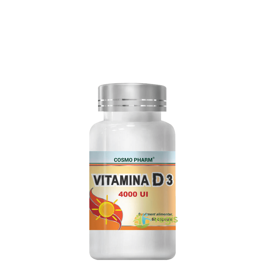 Vitamina D3 4000 UI 60cps COSMOPHARM
